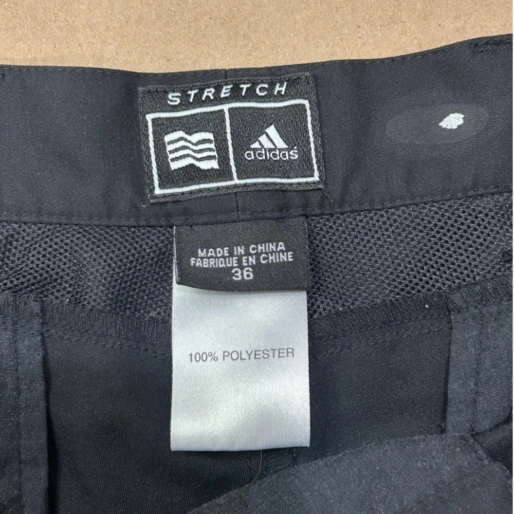 Adidas Black Y2K Golf Shorts Mens 36